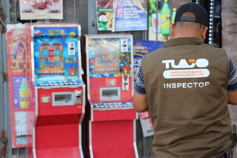 Intensifica Tlajo operativos contra máquinas tragamonedas